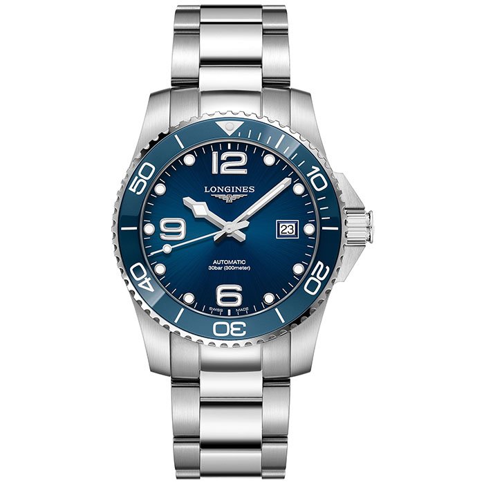 Longines HydroConquest Men Automatic Blue Dial Analog Stainless Steel Watch L37814966